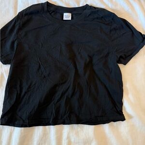 Outdoor Voices Classic Black Tee
